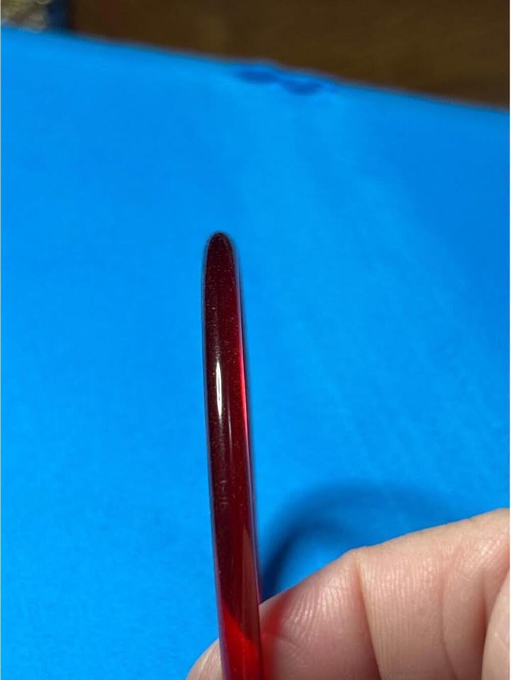 Red Bakelite Bangle Bracelet